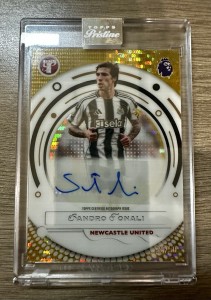 Topps Pristine Premier League 2026 Sandro Tonali Newcastle Auto Numbered 25/50 for sale on Ebay