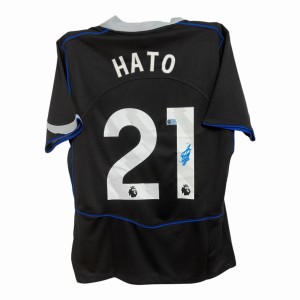 Jorrel Hato Signed Shirt ACG Authentication Chelsea 25/26 3rd Jersey Auto for sale on Ebay