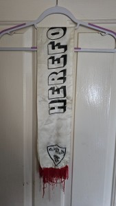 Hereford United Satin Vintage Scarf for sale on Ebay