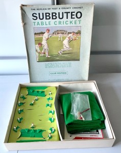Subbuteo Table Cricket Club Edition 1969/1970. Nice Clean Condition. for sale on Ebay