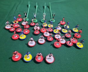4 Subbuteo Teams: Boca Juniors, Independiente, River Plate, Estudiantes for sale on Ebay