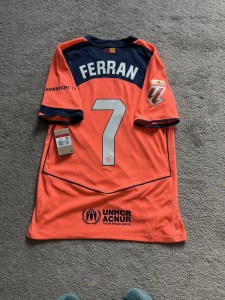 Barcelona Player ADV Issue BNWT 25/26 FERRAN 7 Shirt for sale on Ebay