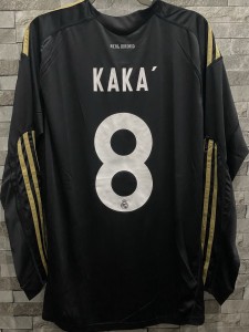 Real Madrid 11/12 Long Sleeve Away Shirt #8 Kaka for sale on Ebay