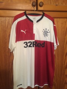Glasgow Rangers 2016/17 away shirt Football Shirt XXL Puma for sale on Ebay