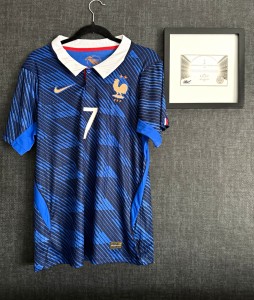 Dembele Signed France Home Shirt  - Includes private COA for sale on Ebay