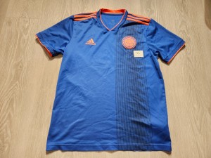 Mens adidas Colombia Away football shirt 18/19 Size M for sale on Ebay
