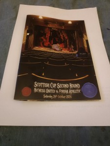 Bo'ness Utd v Forfar Athletic Scottish Cup 2nd Round  Sat 24th October.2026.  for sale on Ebay