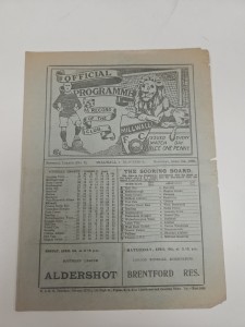 PRE WAR PROGRAMME Millwall V Blackpool April 6th 1929 for sale on Ebay