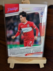 Panini prestige Middlesbrough Hayden hackney for sale on Ebay