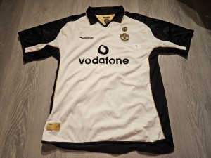 Mens Umbro Manchester United Away football shirt 2001 - 2002 Size XL for sale on Ebay