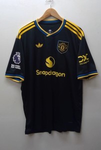Adidas Manchester United 2025/26 Third Shirt Eric Cantona Size 3XL- CG F07 for sale on Ebay