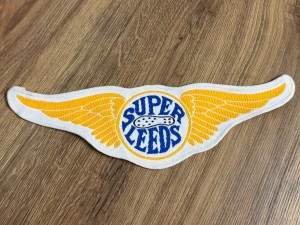 Vintate Leeds United FC Large Wings Patch - 30cm for sale on Ebay