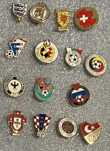 EURO 96 PIN BADGES x15 for sale on Ebay