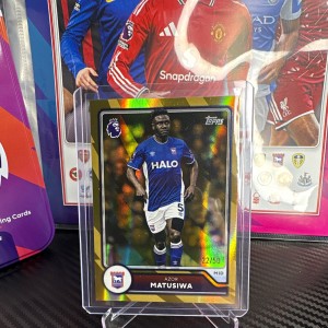 Topps Premier League 2026/27 Azor Matusiwa Ipswich Town #279 Parallel 22/50 for sale on Ebay