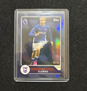 Topps Premier League Jack Clarke Ipswich Town #286 Parallel 05/10 for sale on Ebay