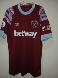 WEST HAM UNITED RARE VINTAGE SHIRT OFFICIAL JERSEY UMBRO FOOTBALL SCAMACCA for sale on Ebay