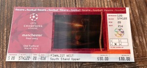 2003 Champions League Final MATCH TICKET AND TEAM SHEET AC Milan v Juventus for sale on Ebay