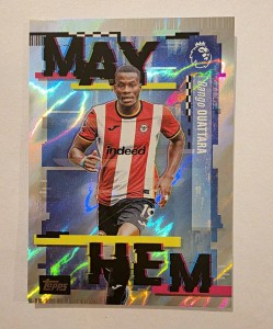 Topps Premier League 2026-27 Mayhem Insert MA4 Dango Ouattara Brentford for sale on Ebay
