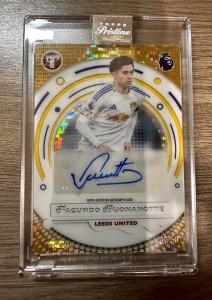 Topps Pristine Premier League 2026 Facundo Buonanotte Leeds Auto Numbered 07/50 for sale on Ebay