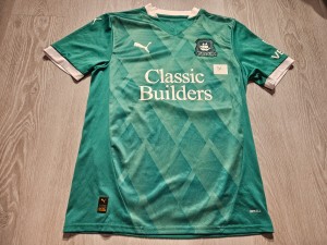 Mens Puma Plymouth Argyle Home football shirt 24/25 Size M for sale on Ebay