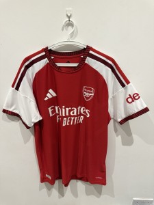 Arsenal Adidas 26/27 Authentic Home Shirt Genuine Size XL Player Issue for sale on Ebay