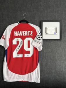 Kai Havertz Signed Arsenal Shirt - With physical COA for sale on Ebay
