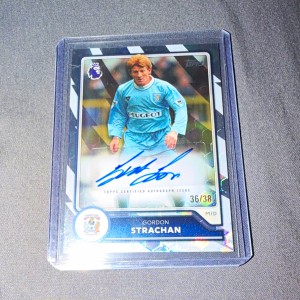 Topps Premier League 2026/27 Gordon Strachan Coventry City BA-GS Auto 36/38 for sale on Ebay