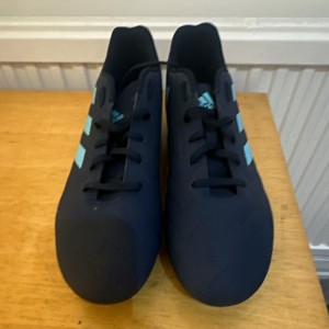 adidas X Football Boots Black & Blue Moulded Studs UK Size 12 adidas X for sale on Ebay