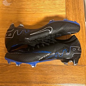 Nike Mercurial Football Boots Black/Blue Moulded Studs Size 11 for sale on Ebay