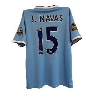 Jesus Navas Signed Shirt ACG Authentication Manchester City 13 14 Jersey Jesús  for sale on Ebay