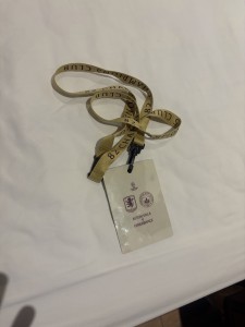 Hospitality  Lanyard Aston Villa v Fenerbache for sale on Ebay