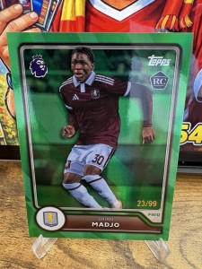 brian madjo topps premier league 26/27 flagship Aston Villa parallel rookie /99 for sale on Ebay