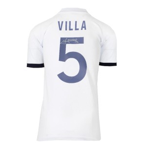 Ricky Villa Back Signed Tottenham Hotspur 1978 Home Shirt with COA for sale on Ebay