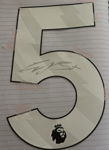 Maxence Lacroix hand signed number 5 for sale on Ebay
