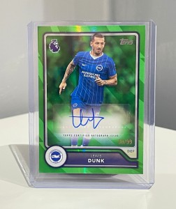 Topps Premier League 2025-26 Lewis Dunk Brighton & Hove Albion Auto #Ac-Ld for sale on Ebay