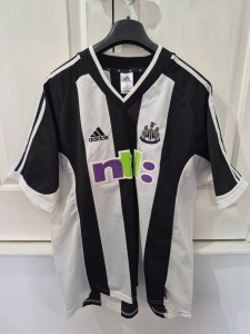 Original Adidas Newcastle United 2001/2002 Home Shirt Mens Large L for sale on Ebay