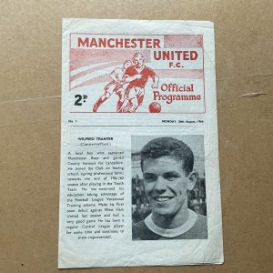 Season 1964/65. Manchester United Reserve V Everton. Central League for sale on Ebay