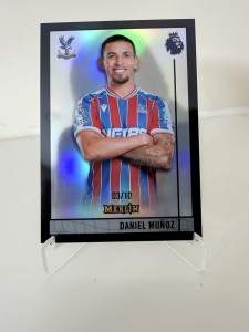 2026 Topps Merlin Premier League Daniel Munoz /10 1996 Insert SSP Crystal Palace for sale on Ebay