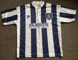 West Bromwich Albion 1996/97 home football shirt partick men’s large vintage for sale on Ebay