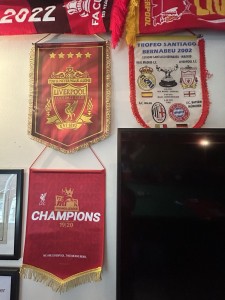 Liverpool FC pennants x 3 for sale on Ebay