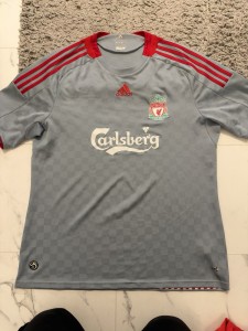 Liverpool Away Shirt 2008 Size L for sale on Ebay