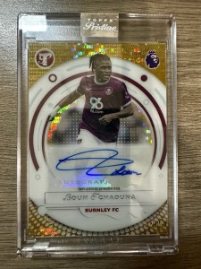 Topps Pristine Premier League 2026 Loum Tchaouna Burnley Auto Numbered 17/50 for sale on Ebay