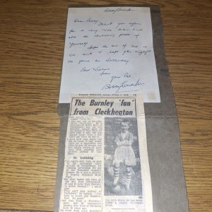 Period(1958)BOBBY CHARLTON(SIR) MANCHESTER UNITED HAND SIGNED LETTER AUTOGRAPH  for sale on Ebay