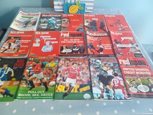 Manchester United Red Issue Fanzine Bundle Job Lot Multiple Issues (15) for sale on Ebay