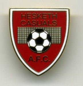 HESKETH CASUALS FC BADGE for sale on Ebay