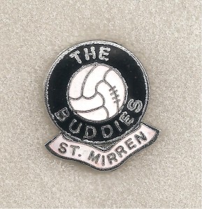 Pin Badge Abzeichen - SCOTLAND - 1 - St. Mirren - Gomm Ball brooch for sale on Ebay