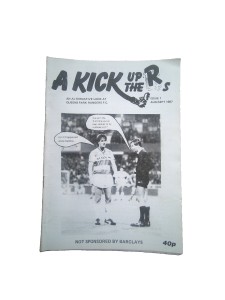 1987 QPR QUEENS PARK RANGERS FANZINE A KICK UP THE RS R S NUMBER 1  NUMBER ONE for sale on Ebay