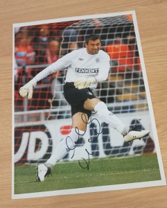 Alan McGregor Glasgow Rangers Goalkeeper Genuine Hand Signed 210x295mm Photo for sale on Ebay