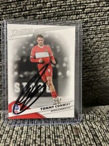 Tommy Conway Middlesbrough Panini EFL Prestige card signed  for sale on Ebay