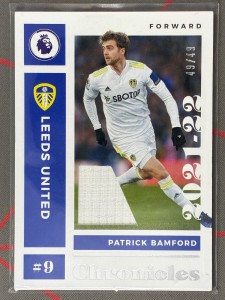 2021-22 Panini Chronicles Patrick Bamford Patch /49 Leeds for sale on Ebay